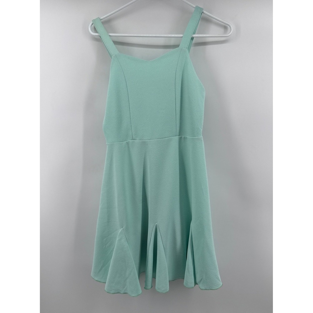 Zunie Mint Green Fit and Flare Textured Skater Dress SD5995F1 Size 14 NEW